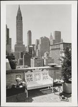 155 East 47th Street. The Buchanan. View of skyline looking south from penthouse terrace