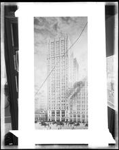 West 40th Street. Lewisohn Building, reduced copy rendering by Hughson Hawley, dated 1912.