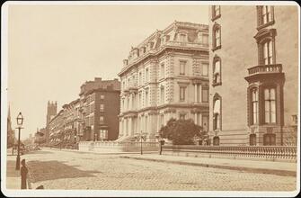 [A.T. Stewart mansion, northwest corner of 34th Street and 5th Avenue.]