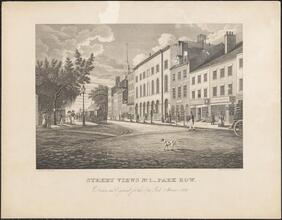 Street Views No. 1. Park Row.