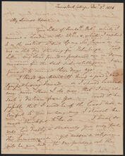 Letter from M. Haig to Anne Charlotte McAdam, December 2, 1836