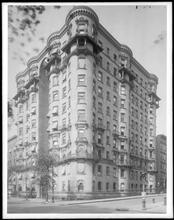 418 Central Park West at the corner of West 102nd Street. Braender Apartment House.
