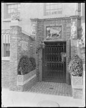 154 East 63rd Street. Sterner residence, entrance.