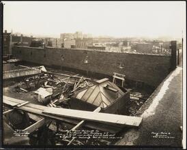 Borden's Farm Products Co. #90 Third Ave. Brooklyn N.Y. Looking S.E. at new section of South Gable Wall to Third Ave. Building