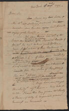 Letter from Peter Jay Munro to John Jay, October 11[?], 1794