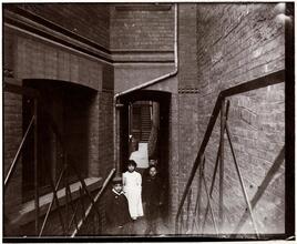 "Playground" of the children in the Astor Memorial School, Children's Aid Society, Mott Street.