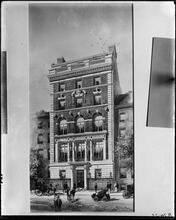 The Lambs Club, 128 W. 44th Street. Rendered perspective.