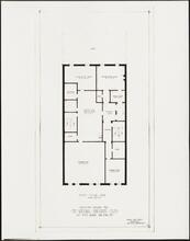 Eighth Floor Plan. Proposed Building for The National Democratic Club. 617 Fifth Avenue New York City