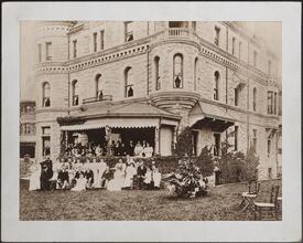 [Mary Clark's Wedding Party.]