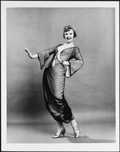 [Possibly Karen Weeden as Jane Burke in "Irene".]
