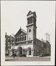 [St. Bartholomew's church, southwest corner of Madison Avenue and 44th Street.]
