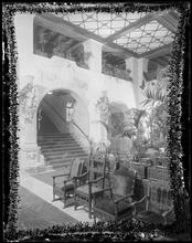 42nd Street and Lexington Avenue. Hotel Commodore, west end of main lobby.