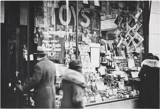 [Woolworth's window display.]