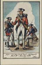 Fifer - 1st New York Regt. -  McDougall's  Fort. Ti - January 1776.
