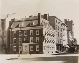 [Fraunces Tavern, corner of Pearl & Broad.]