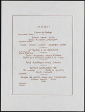 [Menu for the 142nd Annual Banquet of the Chamber of Commerce of the State of New York.]
