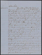 Letter from Thomas Jones to Arabella Jones Floyd, November 4, 1783
