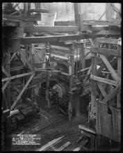 Woolworth Building. Concrete Mixer [Construction zone.]