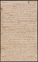 Letter from John De Lancey to John Peter De Lancey, August 25, 1787
