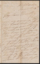 Letter from Anne Charlotte McAdam to Martha, August 13, 1849