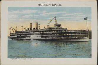 Steamer "Hendrick Hudson."