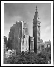 1 Madison Avenue at 23rd Street. Metropolitan Life Insurance Co., general view from N.W..
