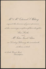[Wedding of Ava Lowle Willing and John Jacob Astor.]