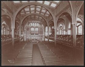 Church, Church of the Pilgrims, 109 Remsen St., B'klyn (interiors).