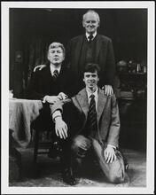 [Possibly Lester Rawlins as Drumm, Barnard Hughes as Da and Richard Seer as Young Charlie in "Da".]