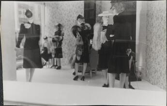 [Window display on 5th Avenue.]