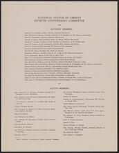 National Statue of Liberty Fiftieth Anniversary Committee