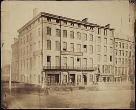 [A. Park Row between Nassau and Frankfort Streets ; B. Nassau and Frankfort Streets.]