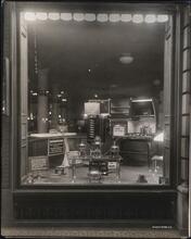 [Display window, gas appliances.]