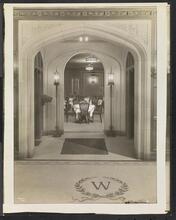 Hotel Woodward, B'way & 55th St., Interior, Archway to Dining Room.