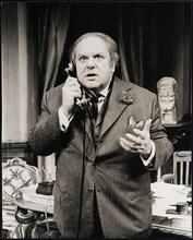 [Jack Weston as Dietrich Merkenschrift in "Break a Leg".]