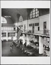 [Main hall of Ellis Island Immigration Station.]