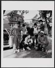 RUN DMC with Posse, Hollis, Queens
