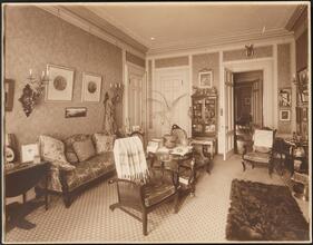 [Residence. Interior, parlor.]