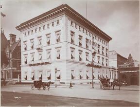 Street Scenes, Clubs - Metropolitan, 1901. Fifth Ave. N.E. Cor. 60th St.