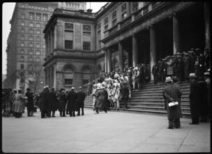 [Unidentified event at City Hall.]
