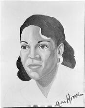 Art by Celebrities Sponsored by the Urban League [Lena Horne's painting.]