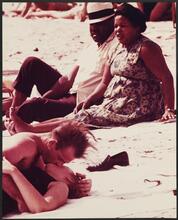 Untitled [Coney Island beach.]