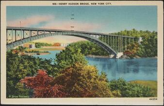 Henry Hudson Bridge, New York City.