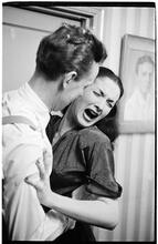 Show Girl [Rosemary Williams embracing a man.]