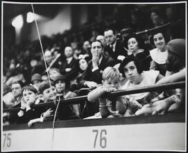 [Spectators at a circus.]