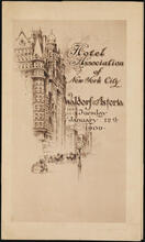 Hotel Association of New York City 30th Annual Banquet