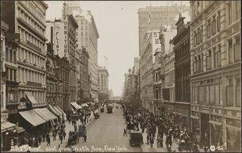 23rd Street, east from Sixth Ave., New York.
