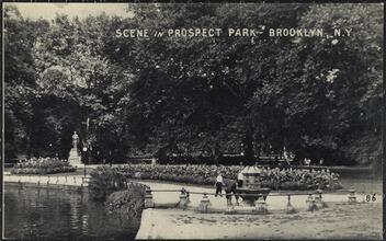 Scene in Prospect Park - Brooklyn, N. Y.