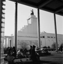 [Italian pavilion in the Government Zone, New York World's Fair.]