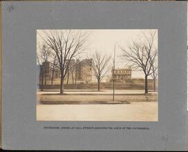 Riverside Drive at 112th Street, Showing the Arch of the Cathedral